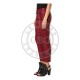 Young Lady Vogue Sheep Skin Dress Fashion Pants
